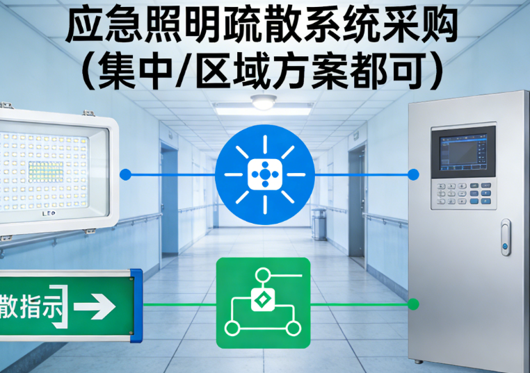医院/学校：应急照明疏散系统采购