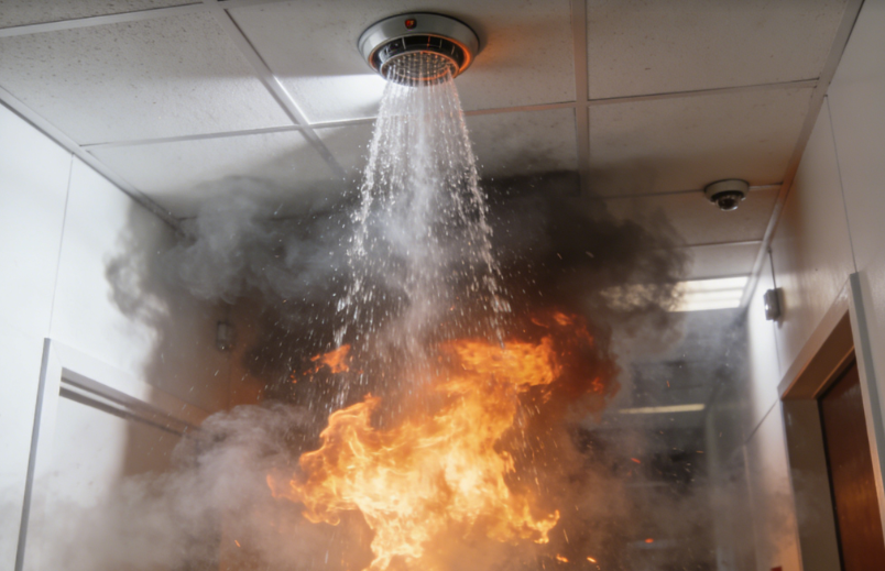 自动喷淋灭火系统：初期火灾的“精准压制利器”